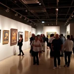 7000 visitantes en mi exposición de arte