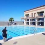Apertura de la piscina municipal en Algarrobo