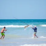 Concurso de pesca en la playa del Playazo