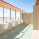 Duchas renovadas en las playas de Torre del Mar y Benajarafe