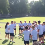 Fiesta de clausura de campaña en la Escuela de Fútbol Veleña