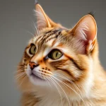 Gata especial que cautiva con su singularidad