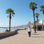 Llegada del Clínicas Rincón a Torre del Mar lista para comenzar