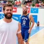 Marc Gasol y Estopa en Frigiliana en julio 2024