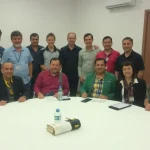 Reunión de miembros de Ahecos con la Alcaldía