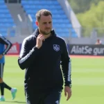 Vélez entrenamiento en Benajarafe