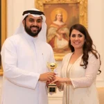 Angelina Gutiérrez Almenara recibe premio Sheikh Hamad en Catar