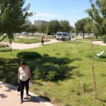 Atencia revisa ampliación del parque biosaludable en Torre del Mar