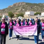 Canillas de Albaida realiza ruta solidaria por mujeres con cáncer de mama