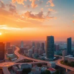 Ciudad inteligente para un futuro sostenible y conectado