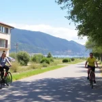 Diputación invierte 172.000 euros en carril bici y paseo en La Viñuela