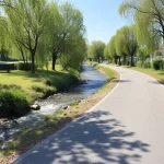 Diputación invierte 380.000 euros en mejorar paseo río Turvilla