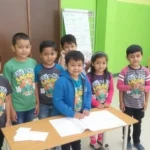 Estudiantes de Almáchar y Cómpeta participan en Programa Ágora Infantil