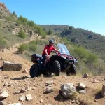 Hombre fallece tras caer con un quad en un barranco de Almuñécar