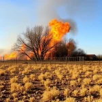 Incendio agrícola entre Motril y Salobreña deja dos personas afectadas