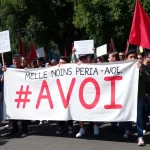 Marcha solidaria en El Morche y Lagos a favor de AVOI