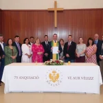 Misa de clausura del 75 aniversario de la Agrupación de Vélez