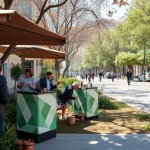 Papeleras inteligentes compactadoras en Vélez por Medio Ambiente