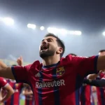 Veleño celebra victoria en el partido del domingo